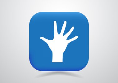 Avuç web simgesi 