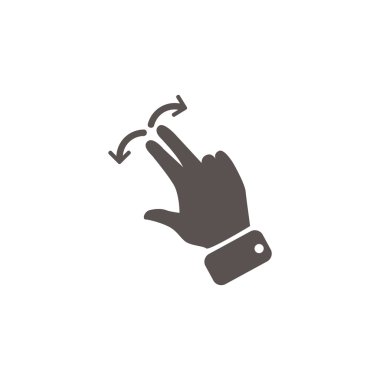 Dokunmatik ekran web simgesi 