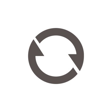 Oklar web simgesi olan daire 