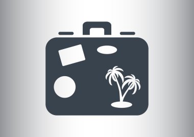 Çanta turist simgesi