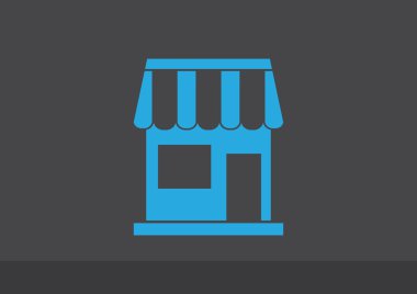 Ev basit web simgesi 