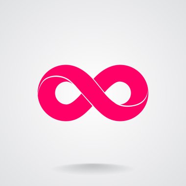 Sonsuzluk sembolü web simgesi 