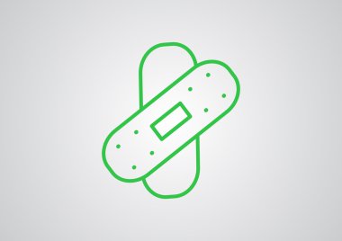 bandaj alçı simgesi