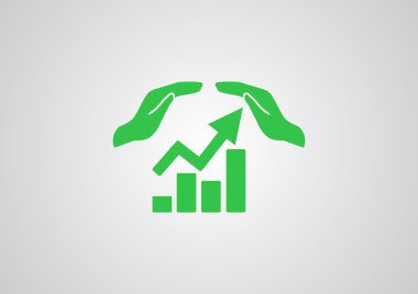 Web iletişim ve el simgesi