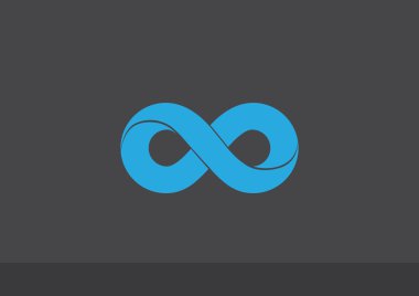 Sonsuzluk sembolü web simgesi 