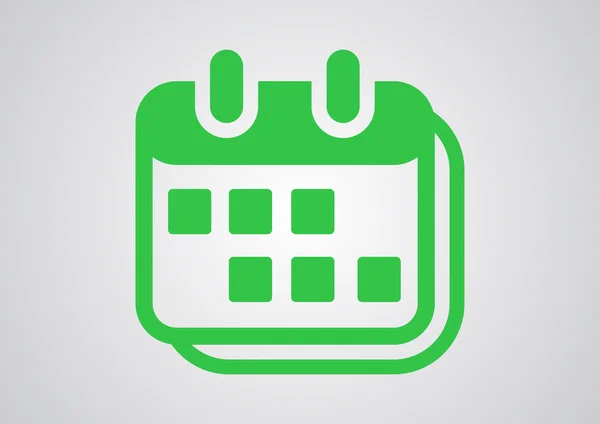 Icono de calendario web — Archivo Imágenes Vectoriales