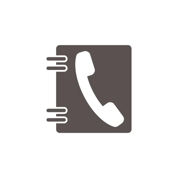 Pictogram telefoonboek — Stockvector