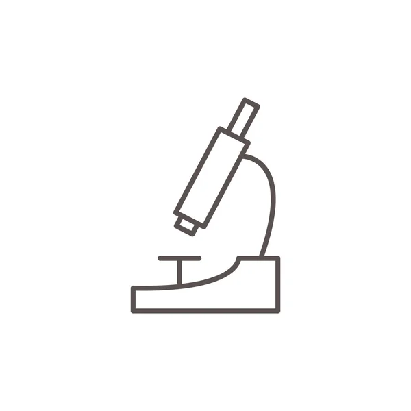简单的显微镜标志图标 — 图库矢量图片