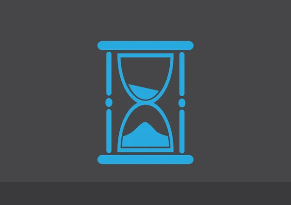 Reloj de arena icono web — Vector de stock