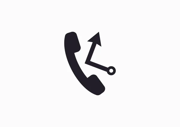 Missed Call icon — Stock Vector