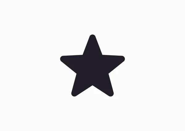 Einfaches Star-Web-Symbol — Stockvektor