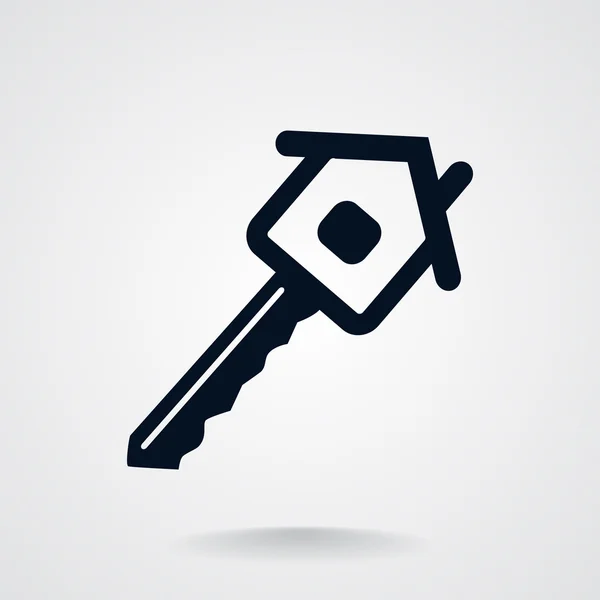 House key web icon — Stock Vector