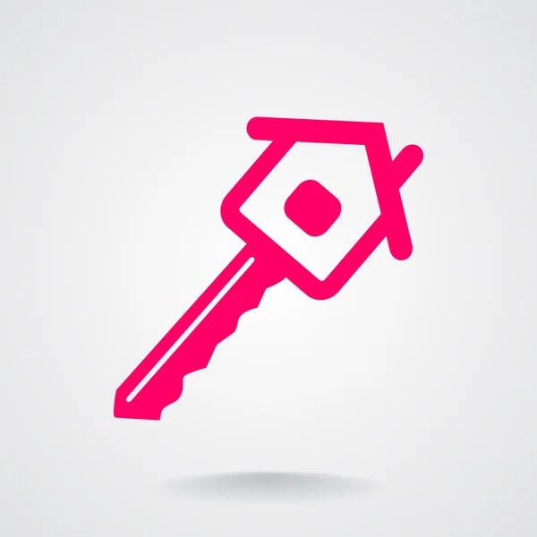 House key web icon — Stock Vector