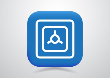 Basit güvenli simgesi