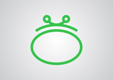 Basit cüzdan web simgesi