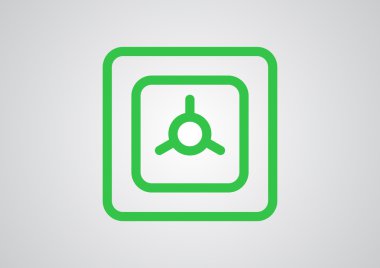 Basit güvenli simgesi