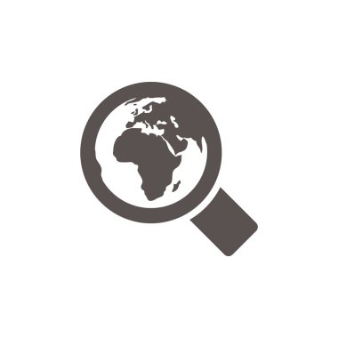 Basit büyüteç simgesini