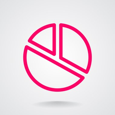 Yuvarlak Infographic web simgesi 