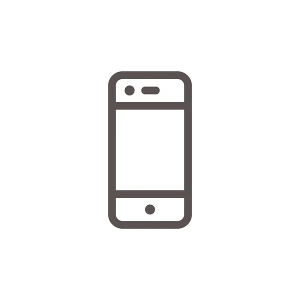 Eenvoudige telefoonpictogram — Stockvector