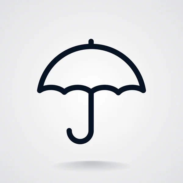 Umbrella web icon — Stock Vector