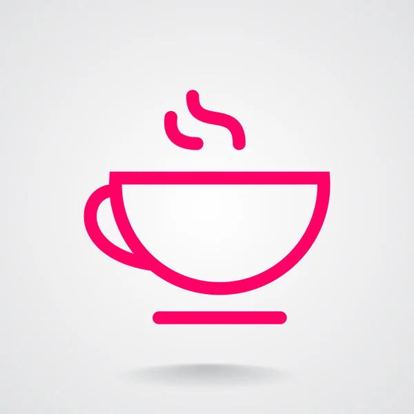 Cup of hot tea — Stock Vector