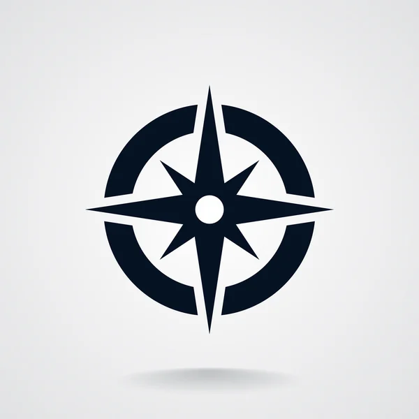 Kompas web pictogram — Stockvector