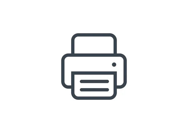 Icono web de fax — Vector de stock