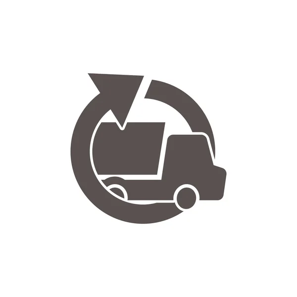 Simple truck web icon — Stock Vector