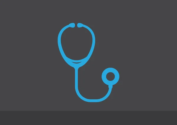 Stethoscope web icon — Stock Vector