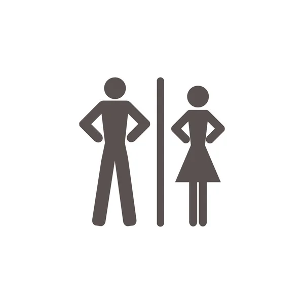 WC web pictogram — Stockvector