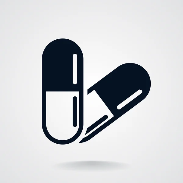 Bio-Medizin-Pillen — Stockvektor