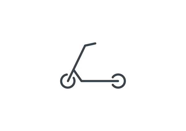 Scooter para niños icono — Vector de stock