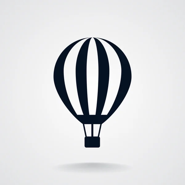 Ballon-Aerostat-Websymbol — Stockvektor