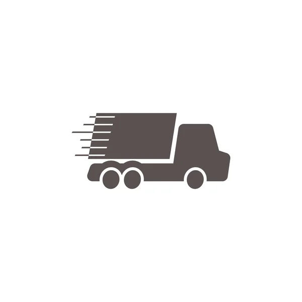 Semplice icona web camion — Vettoriale Stock