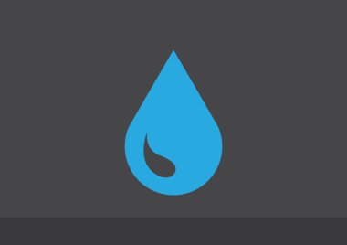 Sıvı damlacık basit web simgesi 