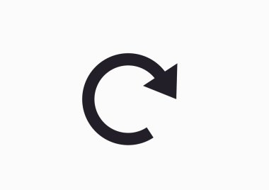 Ok web simgesi olan daire