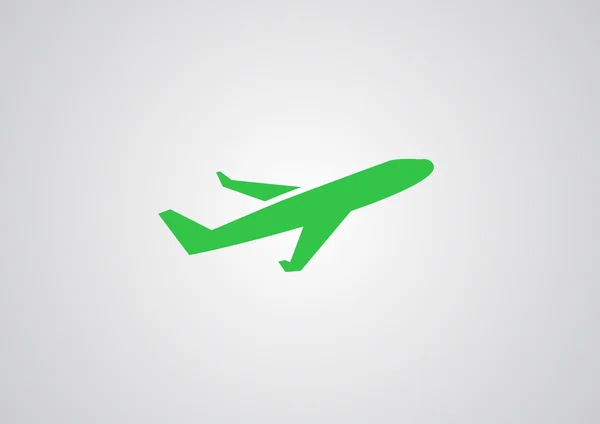 Simple plane icon — Stock Vector