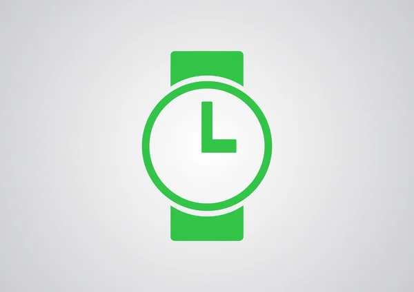 Horloge simple — Image vectorielle