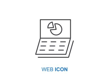 iş büyüyen grafik sunum simgesini