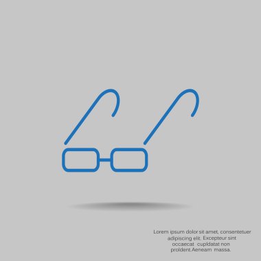 güneş gözlüğü web simgesi