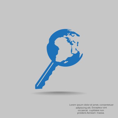 anahtar gezegen web simgesi