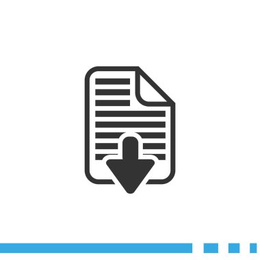 Download dosya web simge 