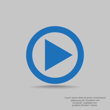 Düğme web simge oyun oynamak,