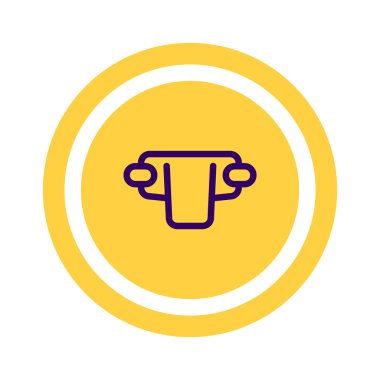 Basit bebek bezi web simgesi