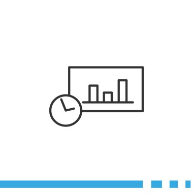 iş büyüyen grafik sunum simgesini