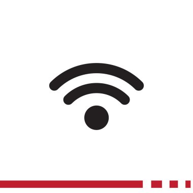 Kablosuz dalgalar web simgesi 
