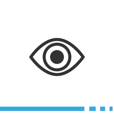 İzlerken göz web simgesi 