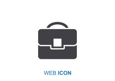 Belgeleri web simgesi için iş çanta