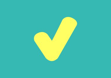 Onay işareti web simgesi