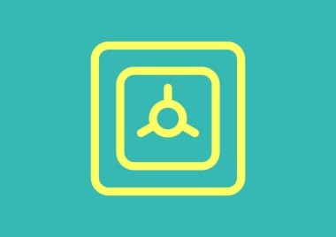 Basit güvenli illüstrasyon 